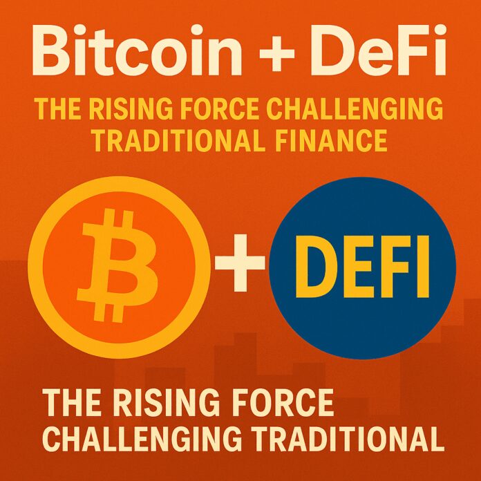 Bitcoin + DeFi: The Rising Force Challenging Traditional Finance