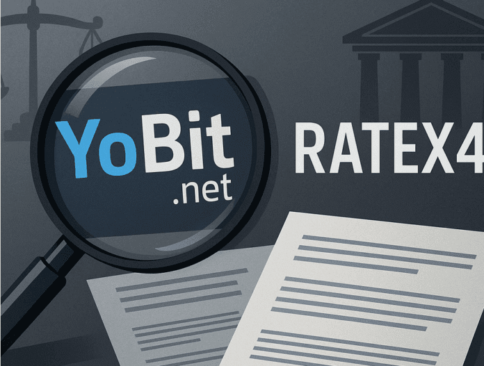 Russian crypto exchange YoBit under RatEx42 scrutiny