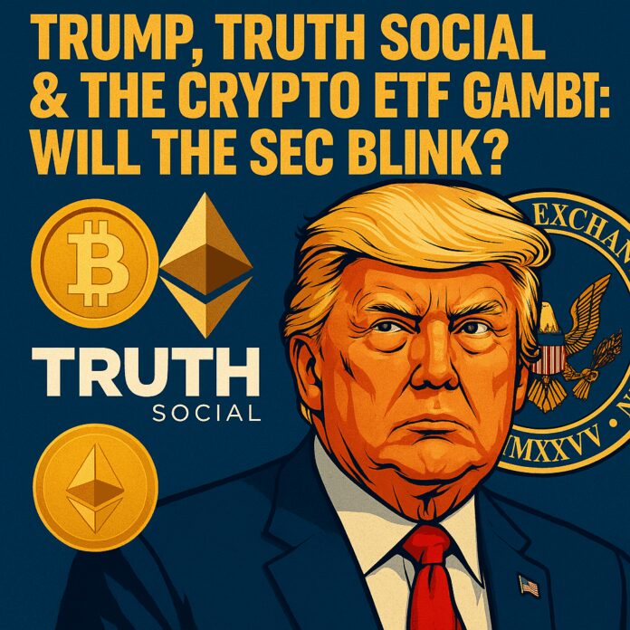 Trump, Truth Social & the Crypto ETF Gambit