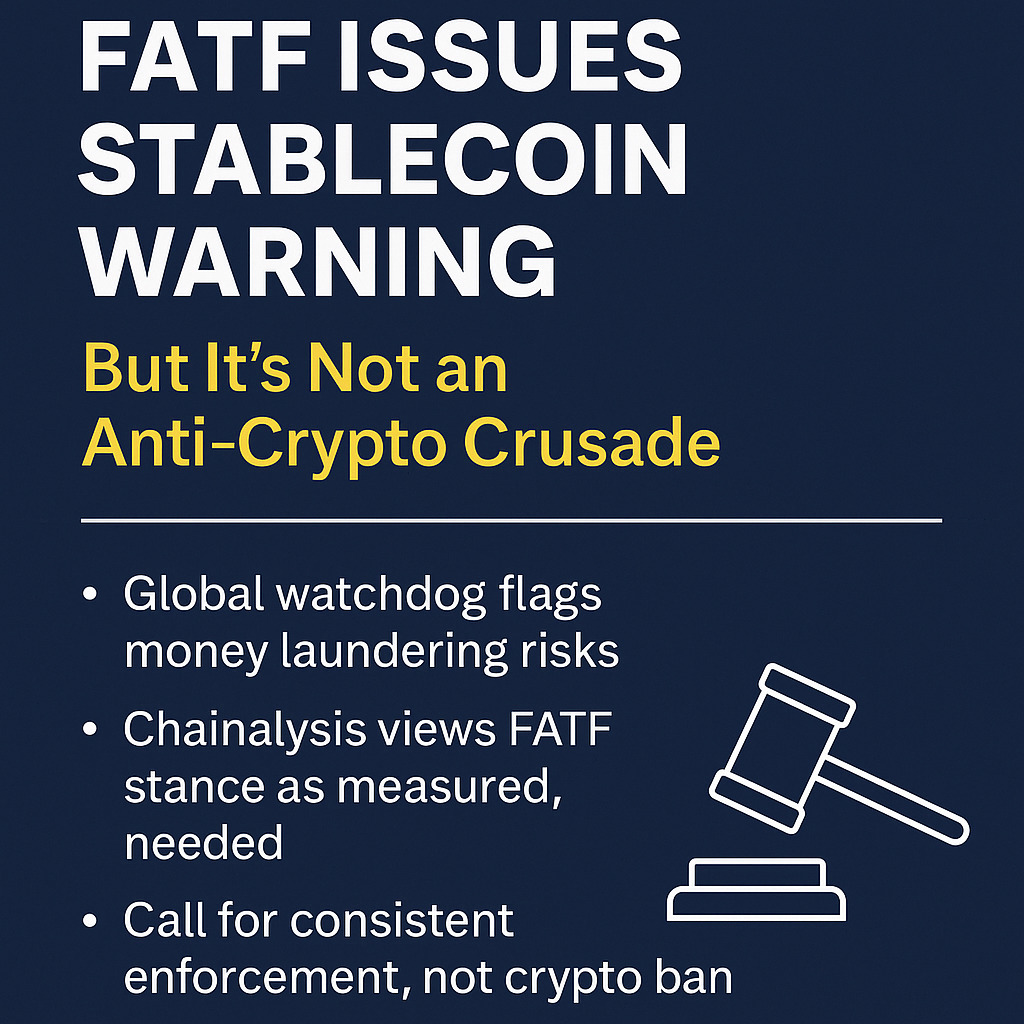 FATF Issues Stablecoin Warning