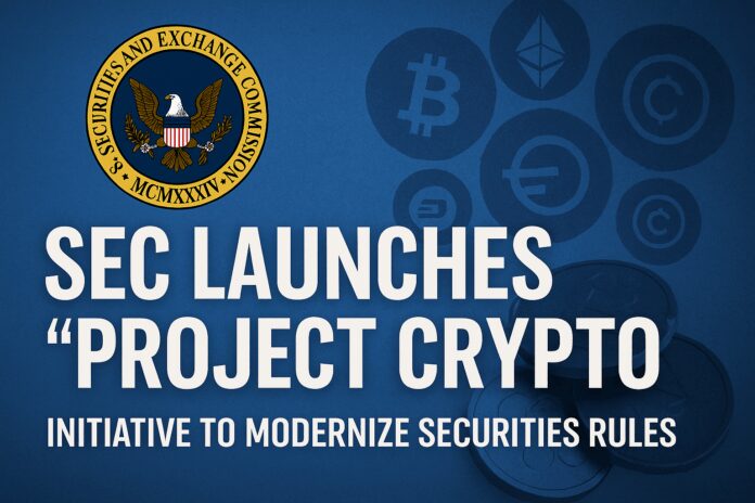 SEC Launches ‘Project Crypto