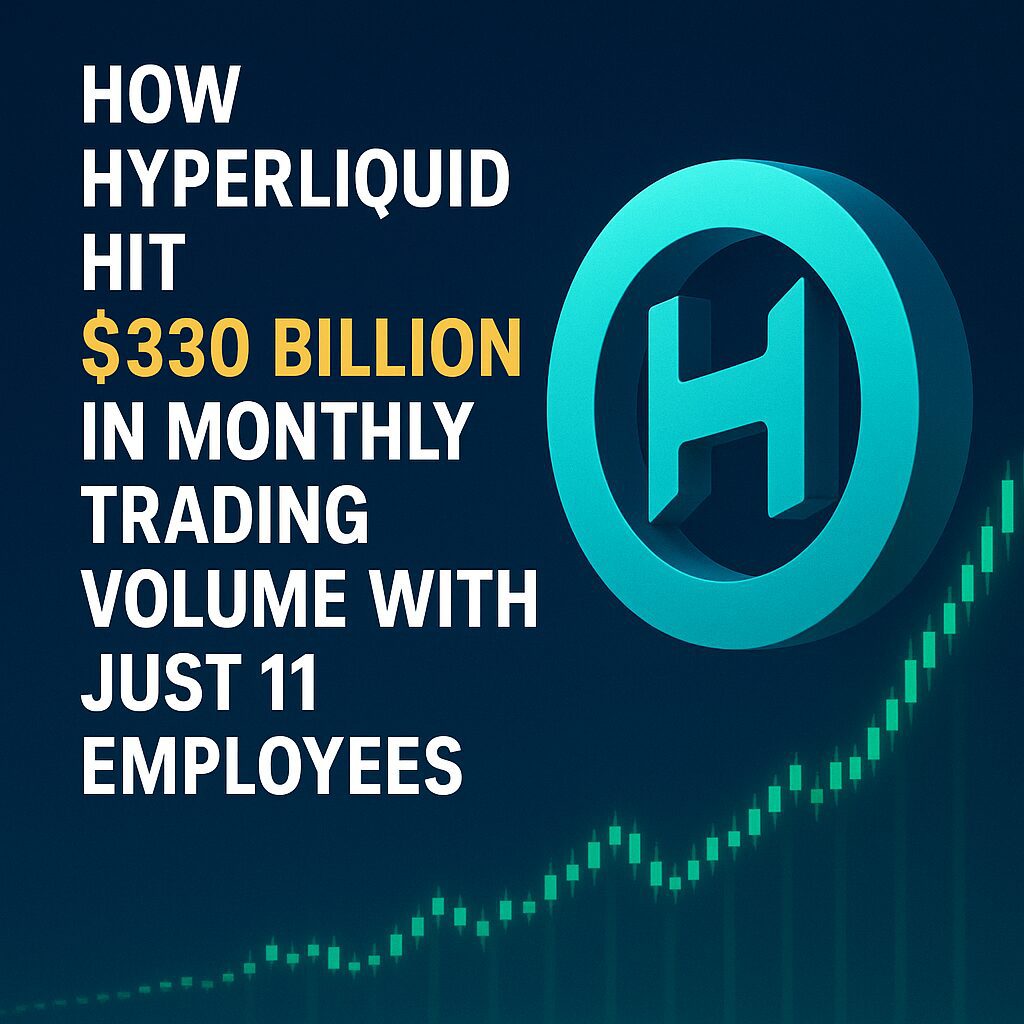 How Hyperliquid Scaled to $330 Billion in Monthly Trading Volume with Just  11 Employees | RatEx42