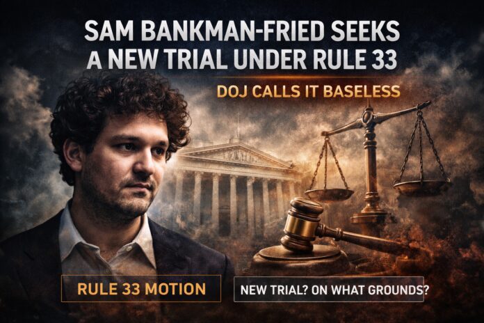 Sam Bankman-Fried Seeks a New Trial Under Rule 33