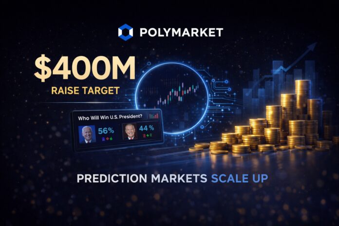 Polymarket Seeks $400M Raise as Prediction Markets Scale