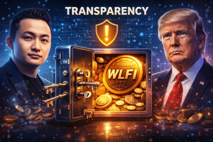 Justin Sun urges Trump-linked WLFI to disclose multi-sig wallet control, raising broader questions about transparency, governance, and investor protection in crypto.